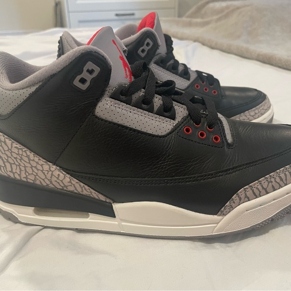 Jordan Retro 3 Black Cement 2024 - Picture 7 of 9